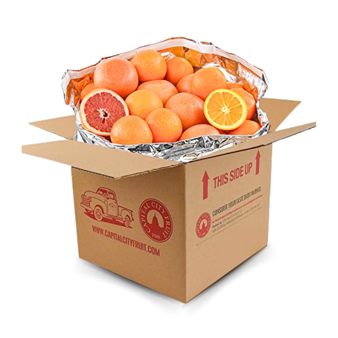 Capital City Fruit Gourmet Fresh Fruit Gift Box - 30 Piece Mixed Citrus - 20 Pound (Pack of 1)