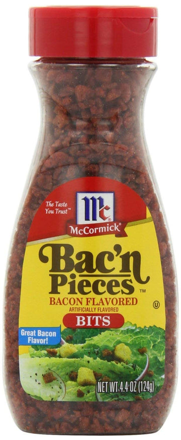 Mccormick Bacon Bits Imitation, 4.4 Ounce (Pack Of 3)