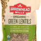 Arrowhead Mills Organic Green Lentils, 16-Ounce Bags (Pack of 6)