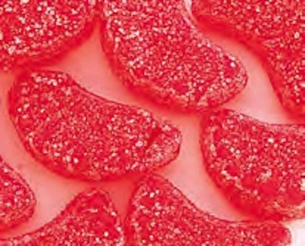 The Nutty Fruit House Fruit Slice Jelly Wedge Gummy Candies (Cherry Wedge, 5 Pound (Pack Of 1))