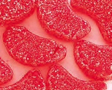 The Nutty Fruit House Fruit Slice Jelly Wedge Gummy Candies (Cherry Wedge, 5 Pound (Pack Of 1))