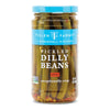 Tillen Farms Pickled Hot & Spicy Dilly Beans, 12 oz, Green, Model 89738