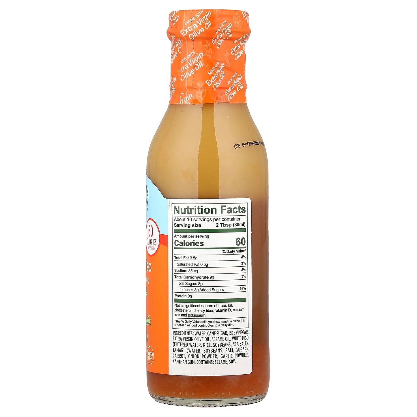 California Olive Ranch Carrot Miso Vinaigrette Dressing, 10 Oz