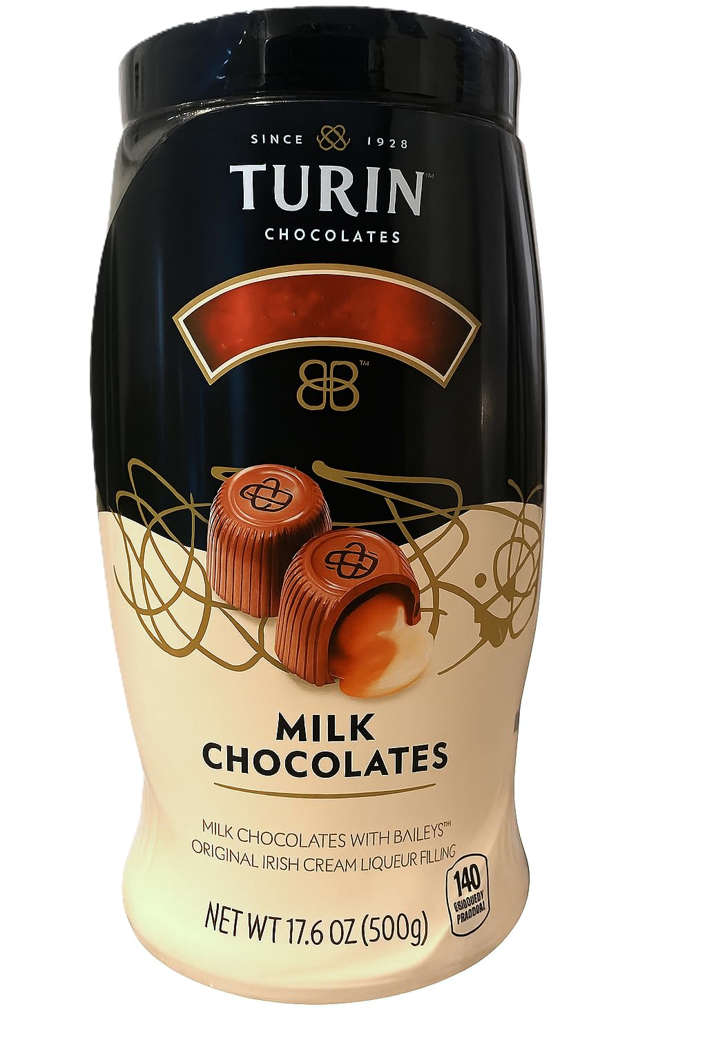 Experience The Elegance Of Turin Compatible To Baileys Chocolate Oriflavor Blendal Irish Cream Infused Chocolate Truffles  500 Grams (17.6 Ounces) Of Pure Indulgence.