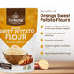 Livekuna - Orange Sweet Potato Flour, Sweet Potato Flour For Baking, Gluten-Free Baking Flour, Alternative For Almond Flour, Rice Flour & Coconut Flour, Sweet Potato Powder Flour For Soups & Sauces