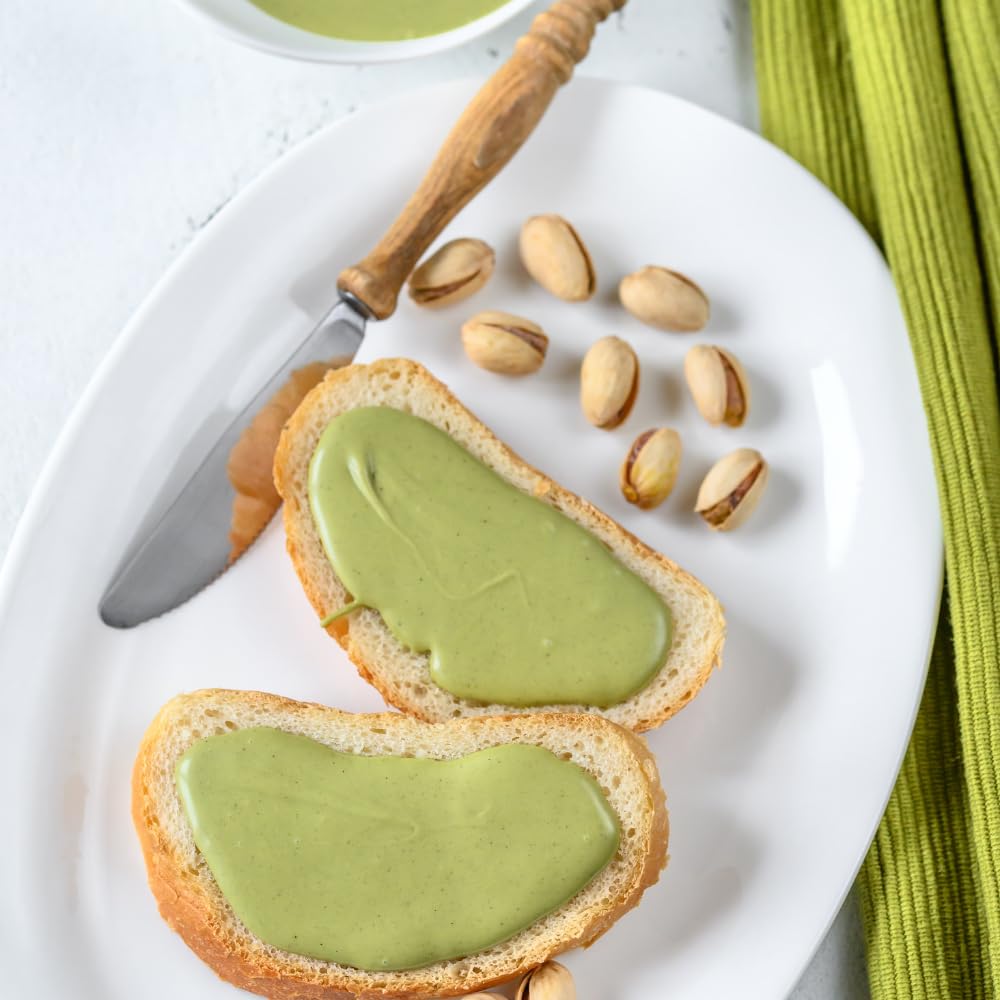 Velanor Pistachio Cream Spread - Gourmet Bulk 11lb (5kg) Tub for Desserts and Pastries
