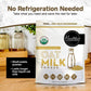Healthier Comforts Oat Milk Powder - Gluten-Free, Vegan, USDA Organic, 21oz