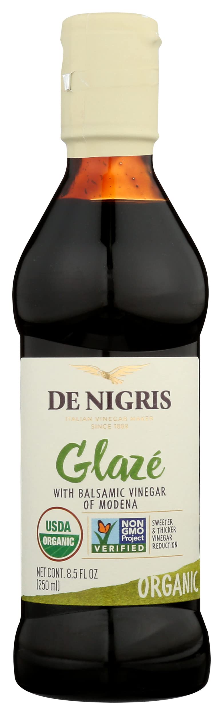 De Nigris Organic Balsamic Glaze, 8.5 oz