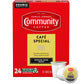 Community Coffee Café Special Medium Dark Roast Coffee Pods, 24 Count, Compatible with Keurig 2.0 K-Cup Brewers