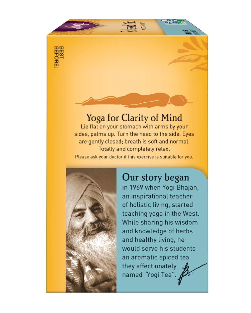 Yogi Relaxed Mind Tea - 16 Tea Bags
