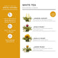 Creano Blooming Tea Flowers - 8 Flowering Teas in 4 Varieties - White Tea - Model 137
