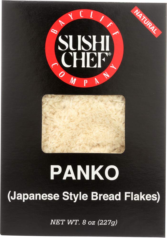 Sushi Chef Panko Japanese Bread Flakes, 8-Ounce Boxes, Pack of 6, Model 019830