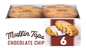 Chocolate Chip Muffin Tops, 6Count, 10.5Oz