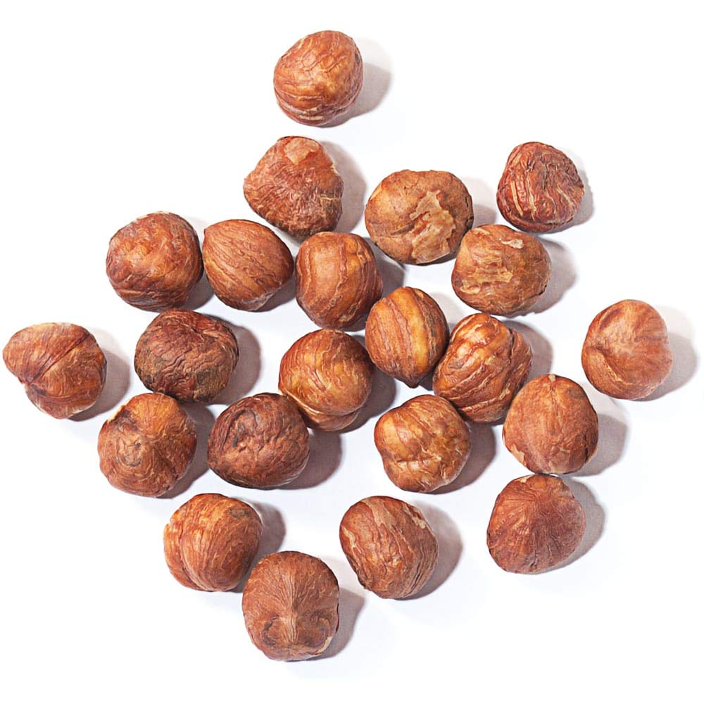 Food To Live - Raw Hazelnuts, 12 Pounds Filberts, Whole Nuts, No Shell, Unsalted, Kosher, Vegan, Bulk. Wholesome Snack. Rich In