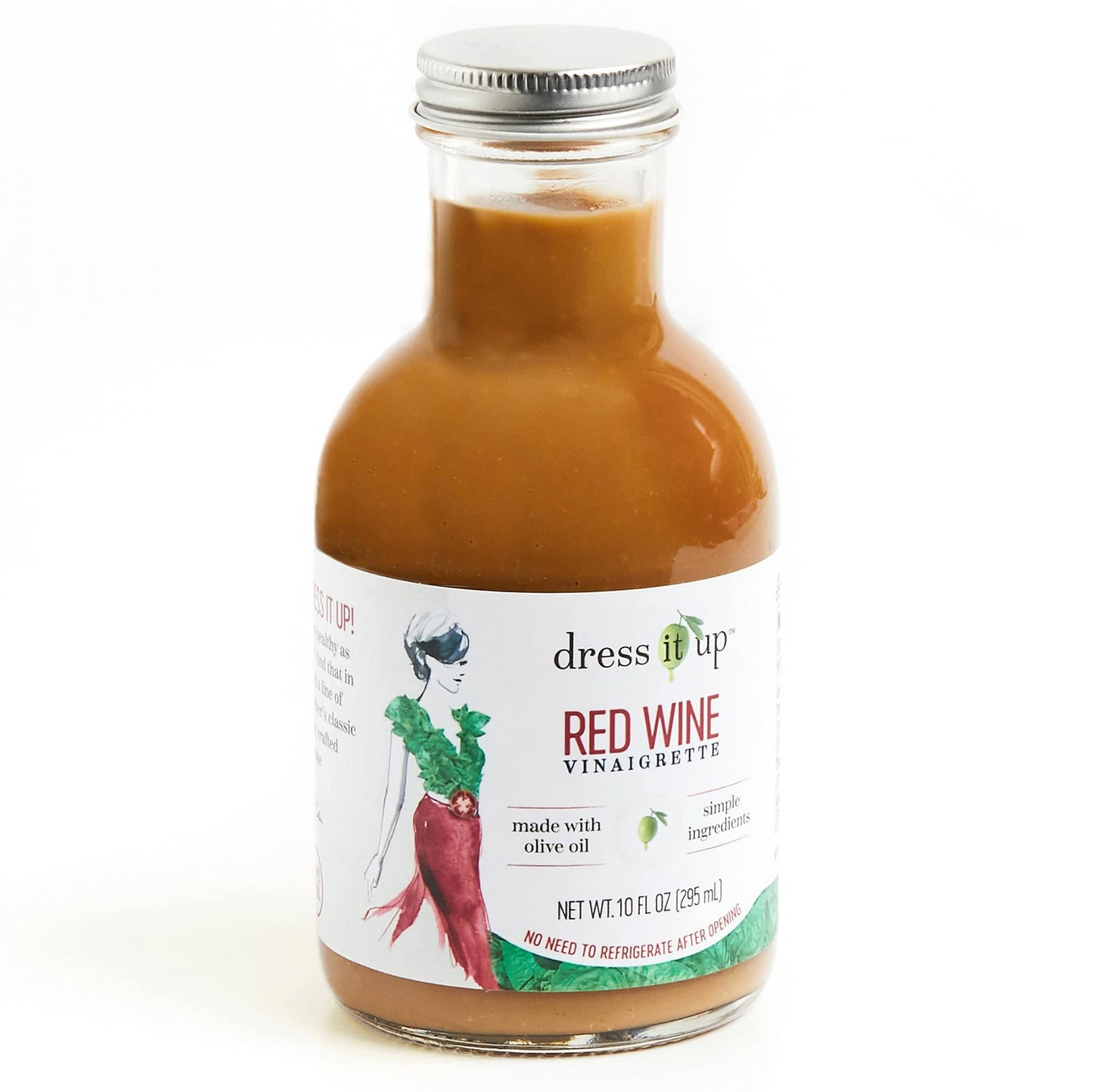 Dress It Up Dressing Red Wine Vinaigrette Salad Dressing, 10 Fl Oz, Pack of 1, Model 0851887004267