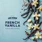 Java Works Coffee - French Vanilla Flavored Coffee | 12 Ounces | Medium Roast | Whole Bean | No Sugar Added