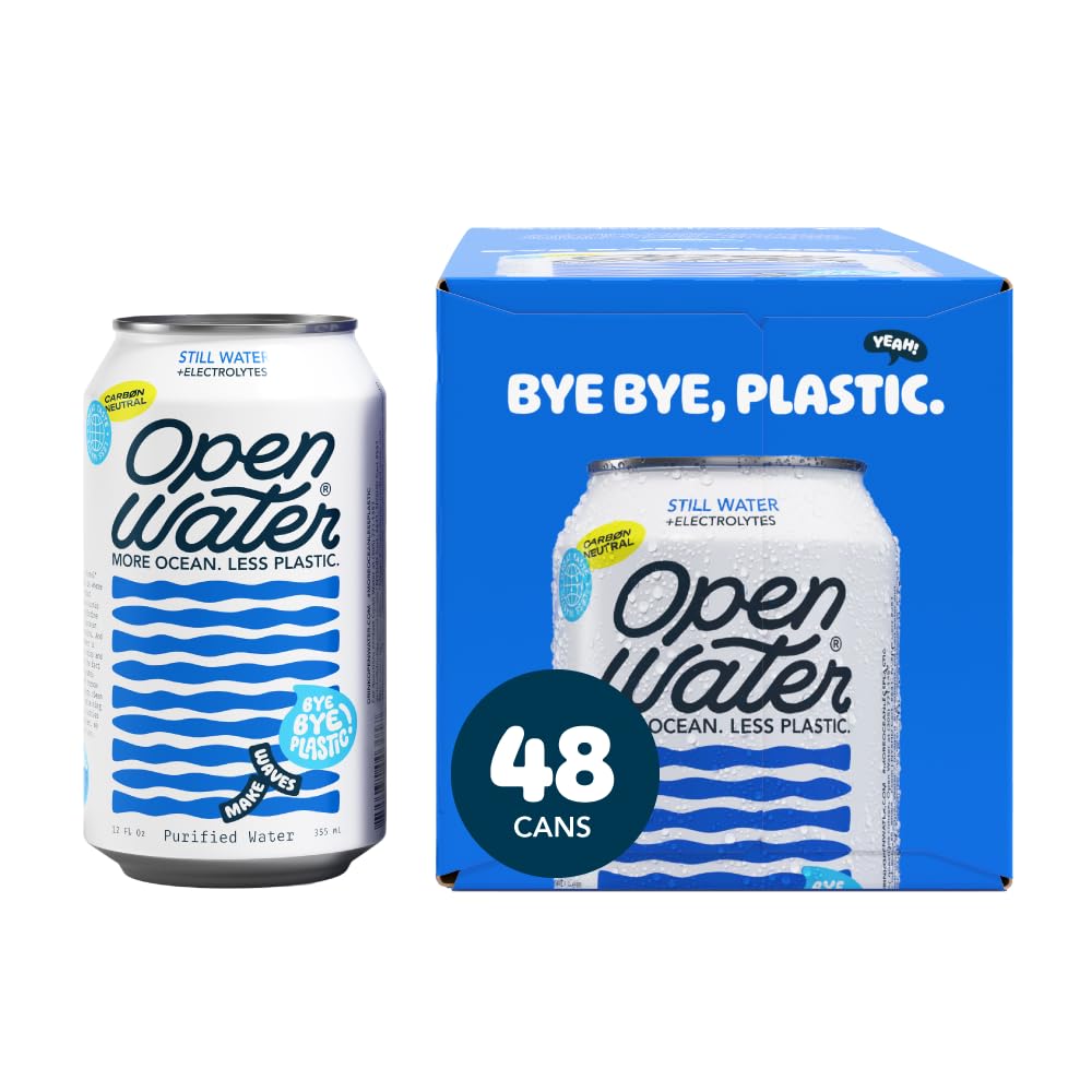 Open Water - Still Cans (4 Cases - Canned Still Water)