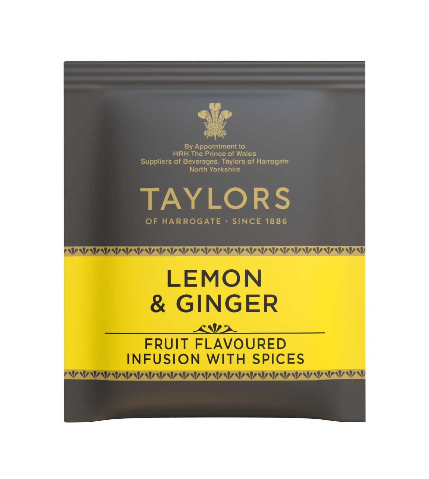 Taylors Of Harrogate Lemon & Ginger Herbal Tea, 100 Count (Pack Of 1)
