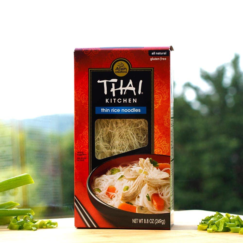 Thai Kitchen Thin Rice Noodles - Case Of 12 - 8.8 Oz.(D0102Hxx4Sy.)