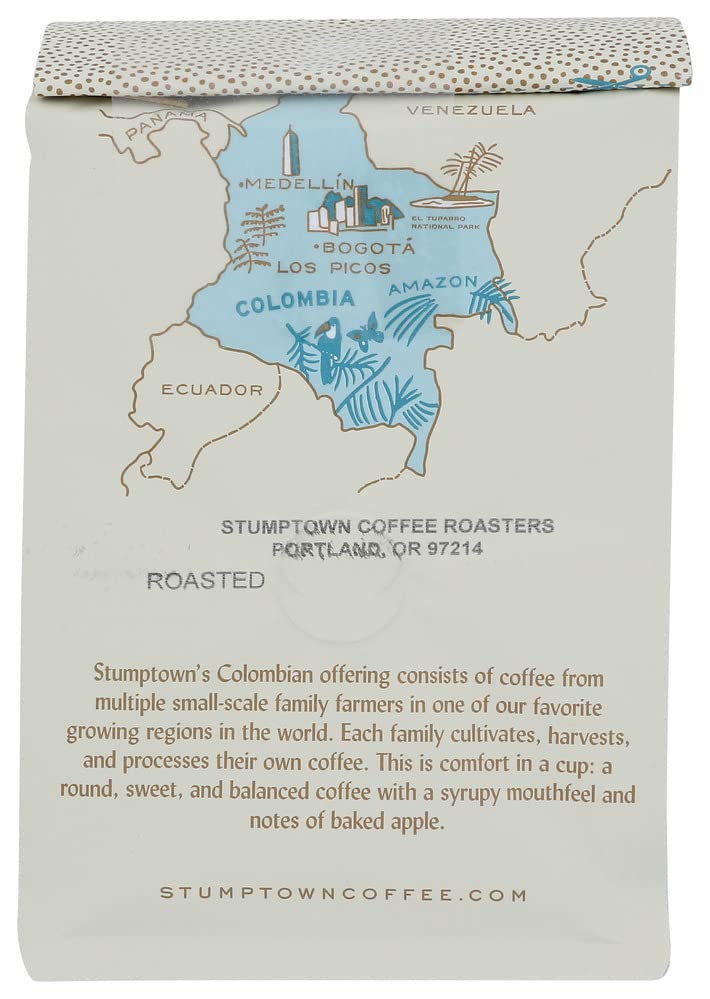 Stumptown Coffee Roasters Whole Beans  Colombia Los Picos  12 oz
