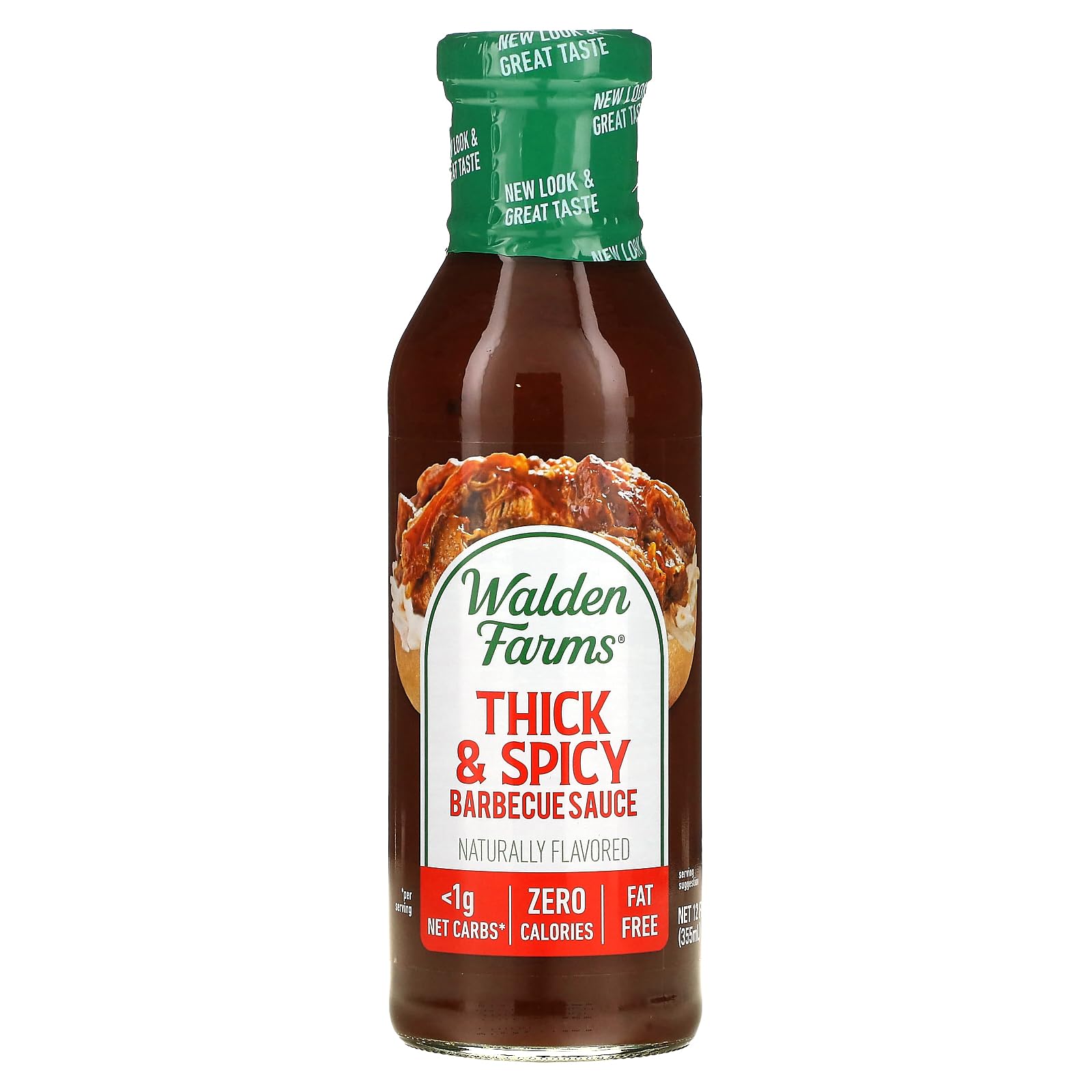 Walden Farms Sauce (12 Fl Oz (Pack of 1), Thick & Spicy Barbecue)