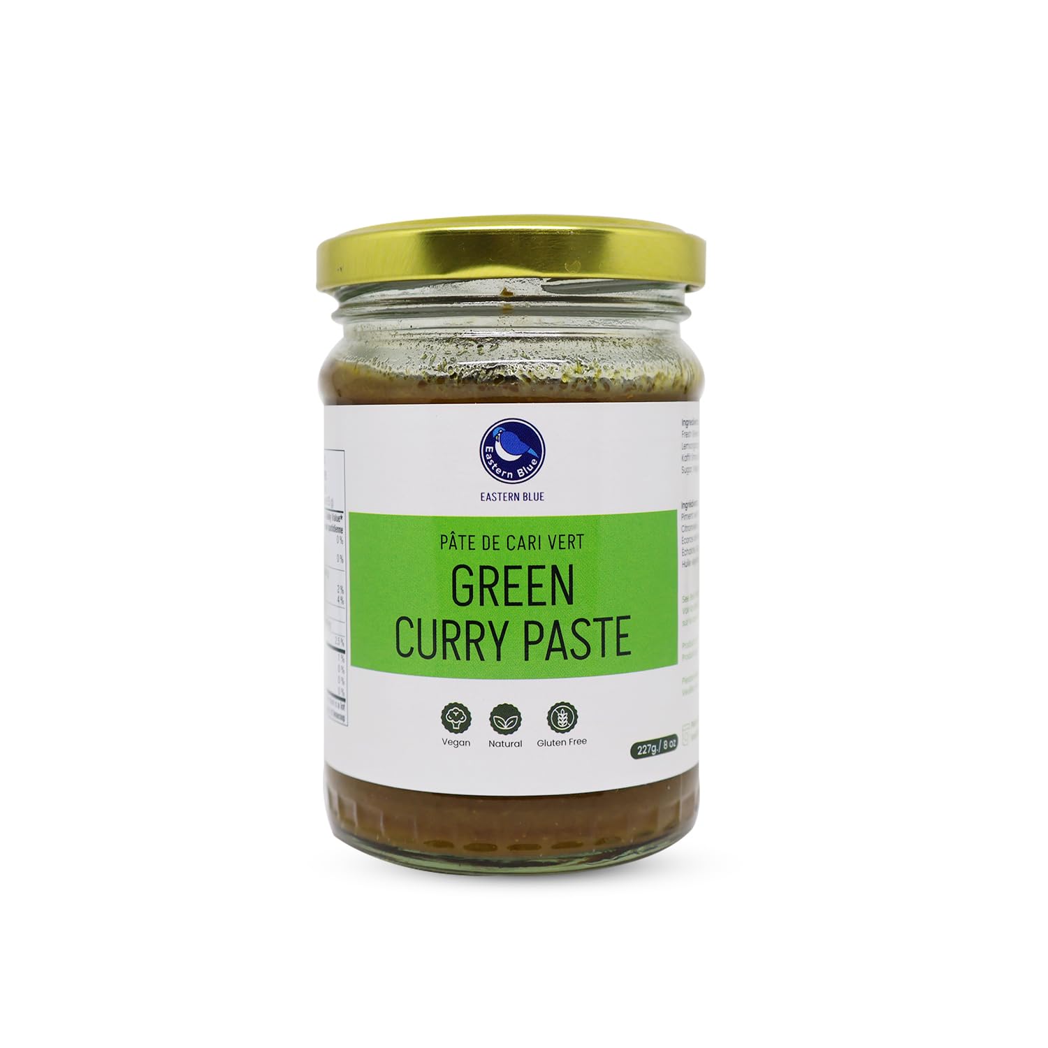 Eastern Blue Thai Curry Paste - Thai Green Curry Paste 8 Oz | Ready to Eat Authentic Thai Curry Sauce for Tasty Dishes and Curri