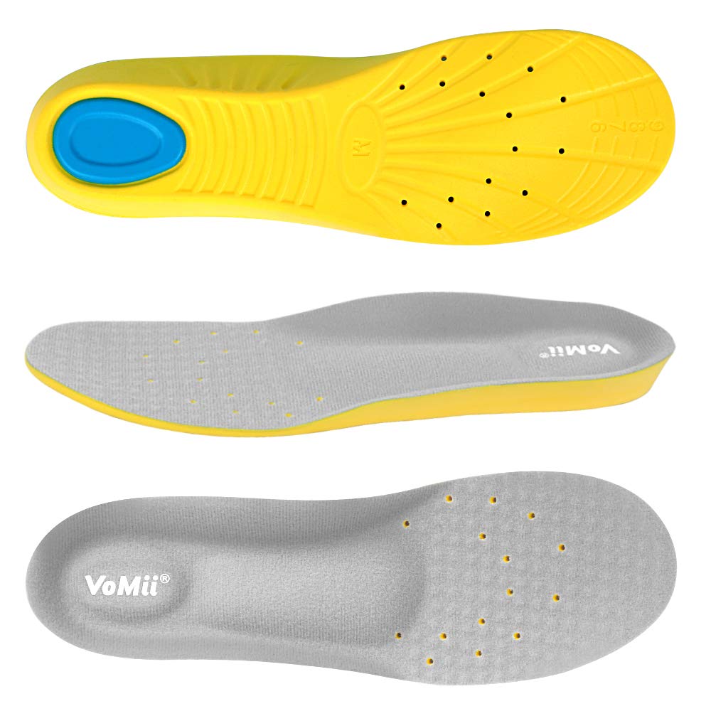 Shoe Insoles For Men Women And Kids, Memory Foam Insoles, Comfortable Sports Shoe Inserts For Shock Absorption And Relieve Foot 