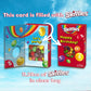 Skittles Original Chewy Candy Happy Birthday Card & Gift Box All In One Birthday Present For All Ages, 11.28 Oz Box
