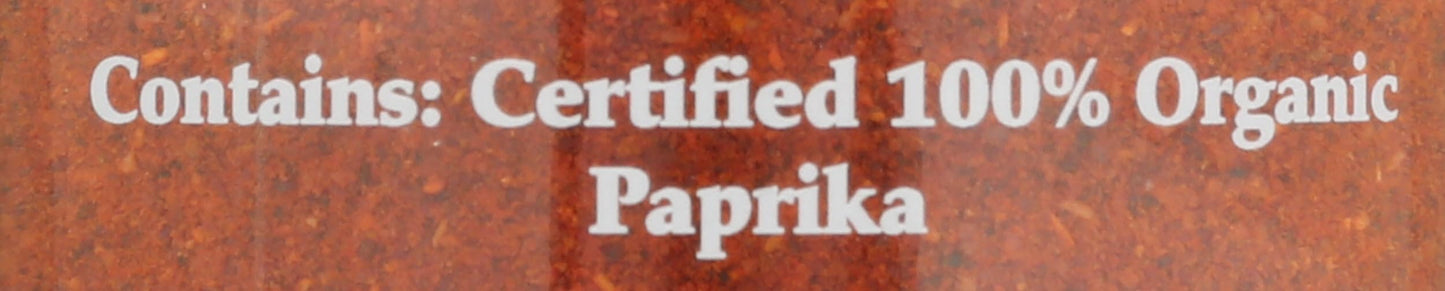 Morton & Bassett Organic Paprika, 2 Ounce, Plastic, No Color, Model 0016291442351
