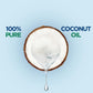 Parachute Coconut Oil 100% Pure & Natural Unrefined 23.9 Fl Oz Pack of 4