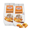 St Michel Chocolate Chip Madeleines French Sponge Cakes Made In France, Pack Of 2 (250G Each) Non-Gmo. Total Of 20 Individually Wrapped All Butter Traditional Madeleines Sponge Cakes