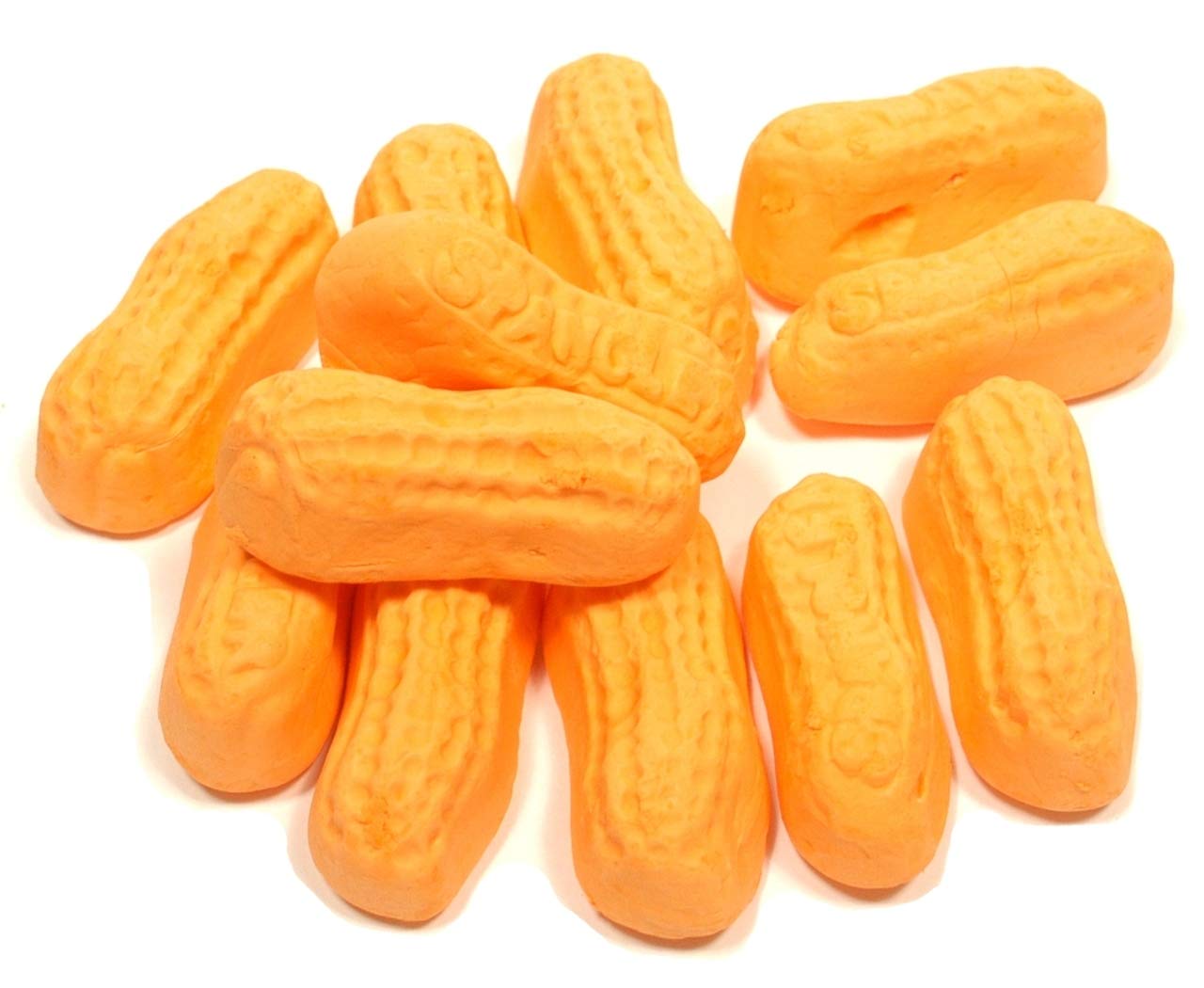 Needzo Fresh Circus Peanuts Banana Flavored Marshmallow Candy Snack Bags for Adults or Kids, 4.5 Ounces, Set of 2