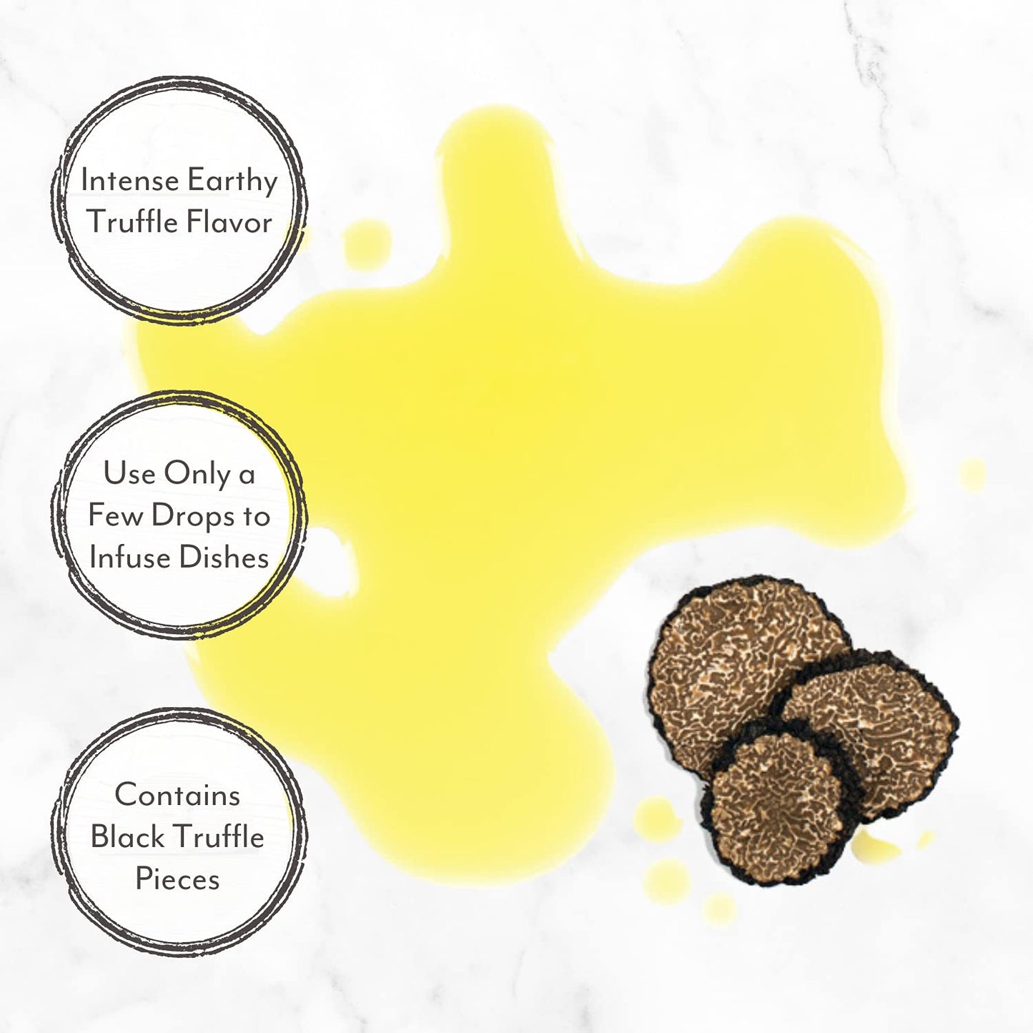 Roland Foods Black Truffle Oil, From Italy, 3.4 Oz