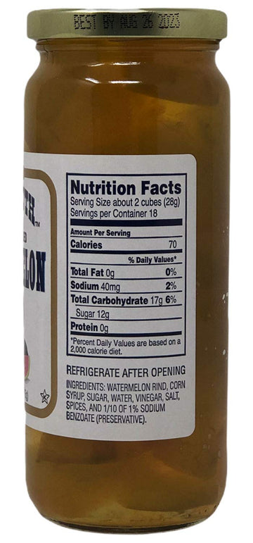 Old South Sweet Pickled Watermelon Rind - 20 oz - (Pack of 1)