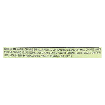 OrganicVille Organic Non Dairy Ranch Vinaigrette, 8 Ounce - 6 per case.