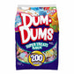 Dum Dums Super Treats 200 Ct Bag - Assorted Flavor Lollipop Pack in Bulk Candy Bag - Lollipops Individually Wrapped, Candy Sucke