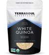 Terrasoul Superfoods Organic White Quinoa, 2 Lbs - Pre-washed | Gluten-free | Plant Protein