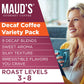 Maud'S Decaf Coffee Pods Variety Pack, 80 Ct | 9 Assorted Coffee Flavors | 100% Arabica Roasted Decaffinated Coffee | Solar Ener