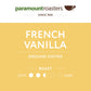 Paramount Roasters French Vanilla, Flavored Ground Coffee, 12 Oz Bag
