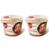 Cupbahn Korean Pre-Cooked Meal with White Rice - 25 Taste by Hetbahn ?? ?? (Soft Tofu Stew, 2 Bowls)