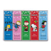 Peanuts Christmas Chocolate Winter Variety Gift Pack, Snoopy Gourmet Bar Snack Set, Charlie Brown Gifts For Kids, 1.5Oz 5-Bar Rich Belgian Chocolate Holiday Box Set, Kosher Candy,
