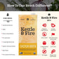 Kettle & Fire KETTLE & FIRE Organic Chicken Broth, chicken,kettle, 32 Oz
