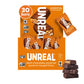 Unreal Dark Chocolate Peanut Caramel Nougat Bars (30 Mini Bars) | 70% Organic Ingredients, Fair Trade, Non-Gmo | No Corn Syrup,