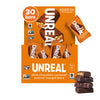 Unreal Dark Chocolate Peanut Caramel Nougat Bars (30 Mini Bars) | 70% Organic Ingredients, Fair Trade, Non-Gmo | No Corn Syrup,