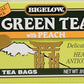 Green Tea W/Peach, 20 Ct - 6 Per Case.6