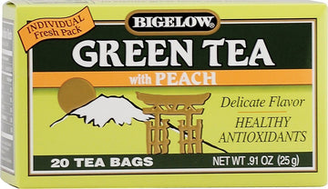 Green Tea W/Peach, 20 Ct - 6 Per Case.6