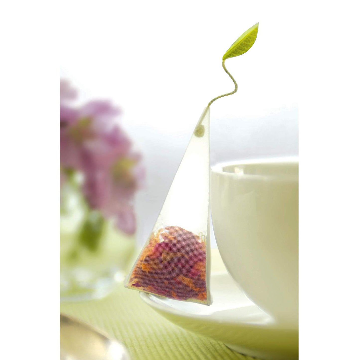 Tea Forte Assorted Herbal Presentation Box Tea Gift Set Sampler  20 Count  2 of Each Variety Individually Wrapped Handcrafted Pyramid Infuser Bags