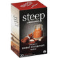 Steep Organic Sweet Cinnamon Black Tea 20 Count Box (1 Box), Certified Organic, Gluten-Free, Kosher Tea In Foil-Wrapped Bags