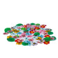 KSINWCOI Edible Flowers Wafer Paper Toppers for Cakes & Cupcakes, Rice Paper, 100 Flowers + 20 Leaves