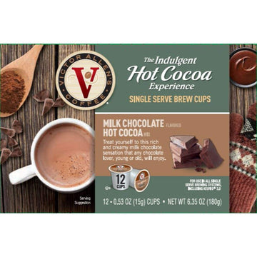 Victor Allen'S Indulgent Milk Chocolate Hot Cocoa Single Serve Pods